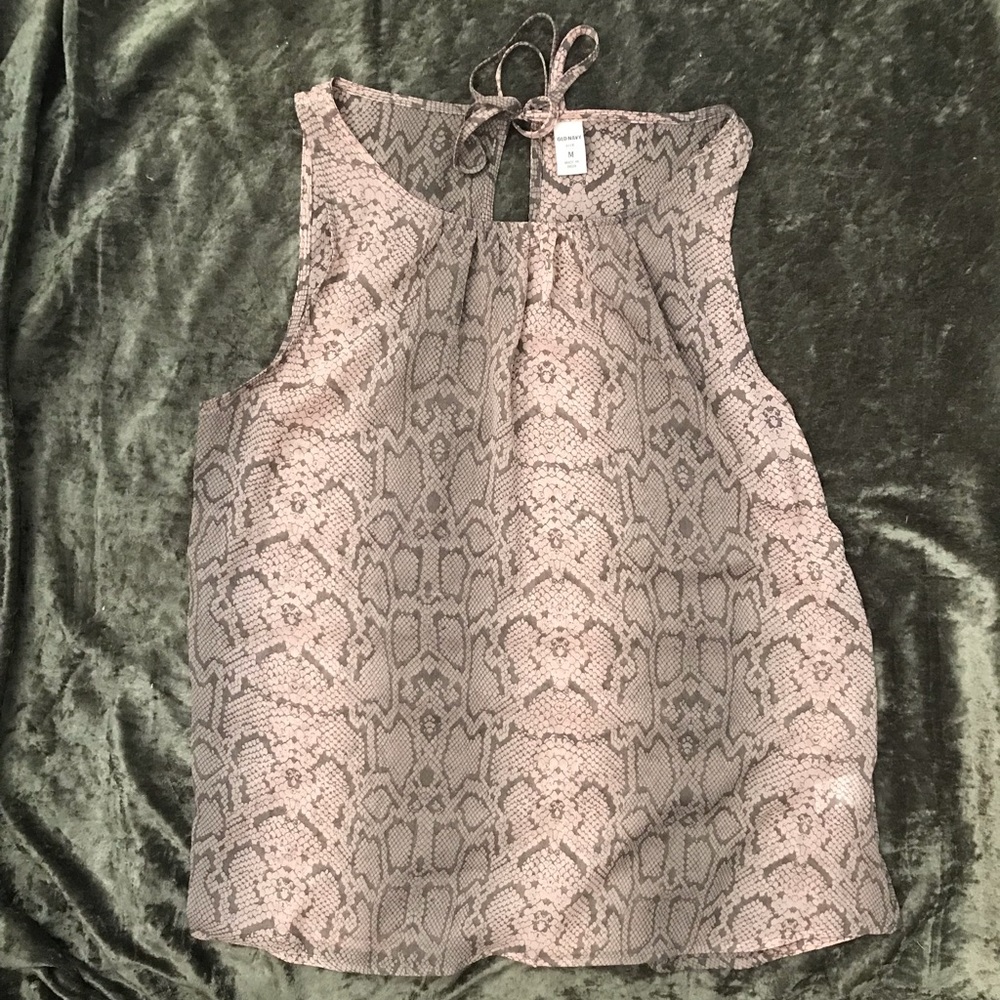 🎉Printed sleeveless blouse